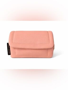 Women's Pink Fold-Over Clutch Bag